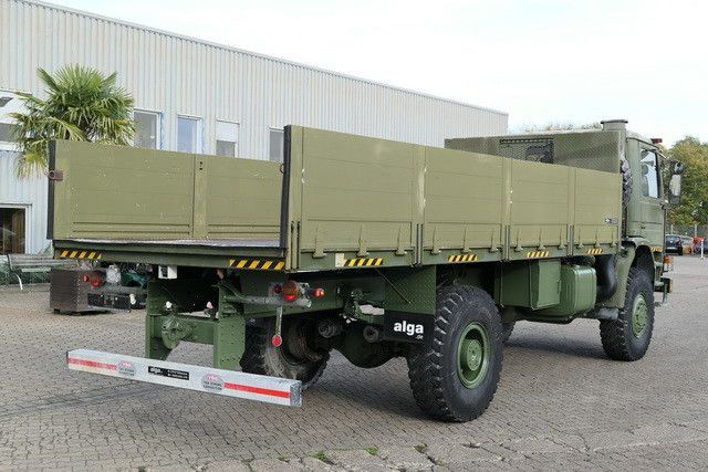 Camion plateau Scania P92HK 4x4, Allrad, Containertransporter, Klima