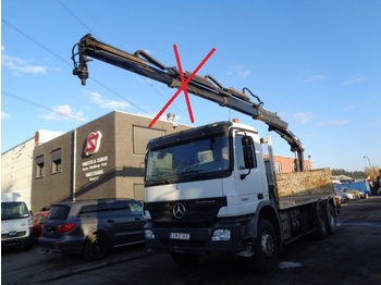 Camion plateau ridelle Mercedes-Benz Actros 3341 eps chassis