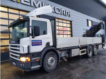 Camion plateau ridelle SCANIA G94
