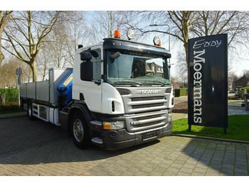 Camion plateau ridelle Scania P230 Cp 16