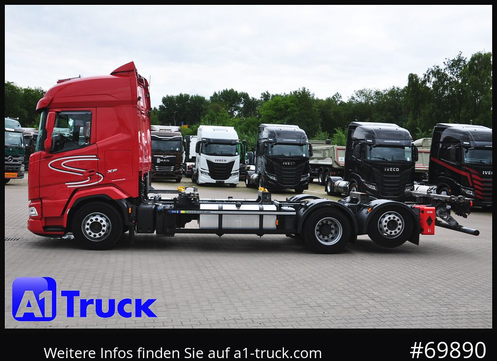 Camion porte-conteneur/ Caisse mobile DAF XF 480, BDF, 7,45, 7,82, Lift-Lenkachse,