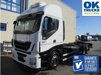 Camion porte-conteneur/ caisse mobile IVECO Stralis AS260S48Y/FPCM Euro6 Intarder Klima AHK ZV
