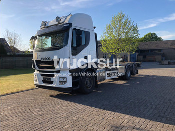 Camion porte-conteneur/ caisse mobile Iveco STRALIS 480.26