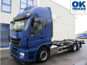 Camion porte-conteneur/ caisse mobile Iveco Stralis AS260S48Y/FPCM