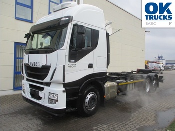 Camion porte-conteneur/ caisse mobile Iveco Stralis AS260S48Y/FPCM