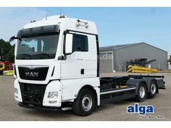 Camion porte-conteneur/ caisse mobile MAN 26.480 TGX LL 4x2, Lenk-Lift, Intarder, Navi