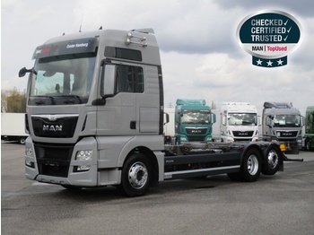 Camion porte-conteneur/ caisse mobile MAN TGX 26.480 6X2-2 LL (XXL,E6,Intarder,Navi)