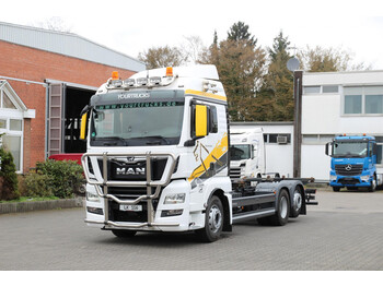 Camion porte-conteneur/ caisse mobile MAN TGX 26.500  Lenk-Liftachse Retarder Xenon