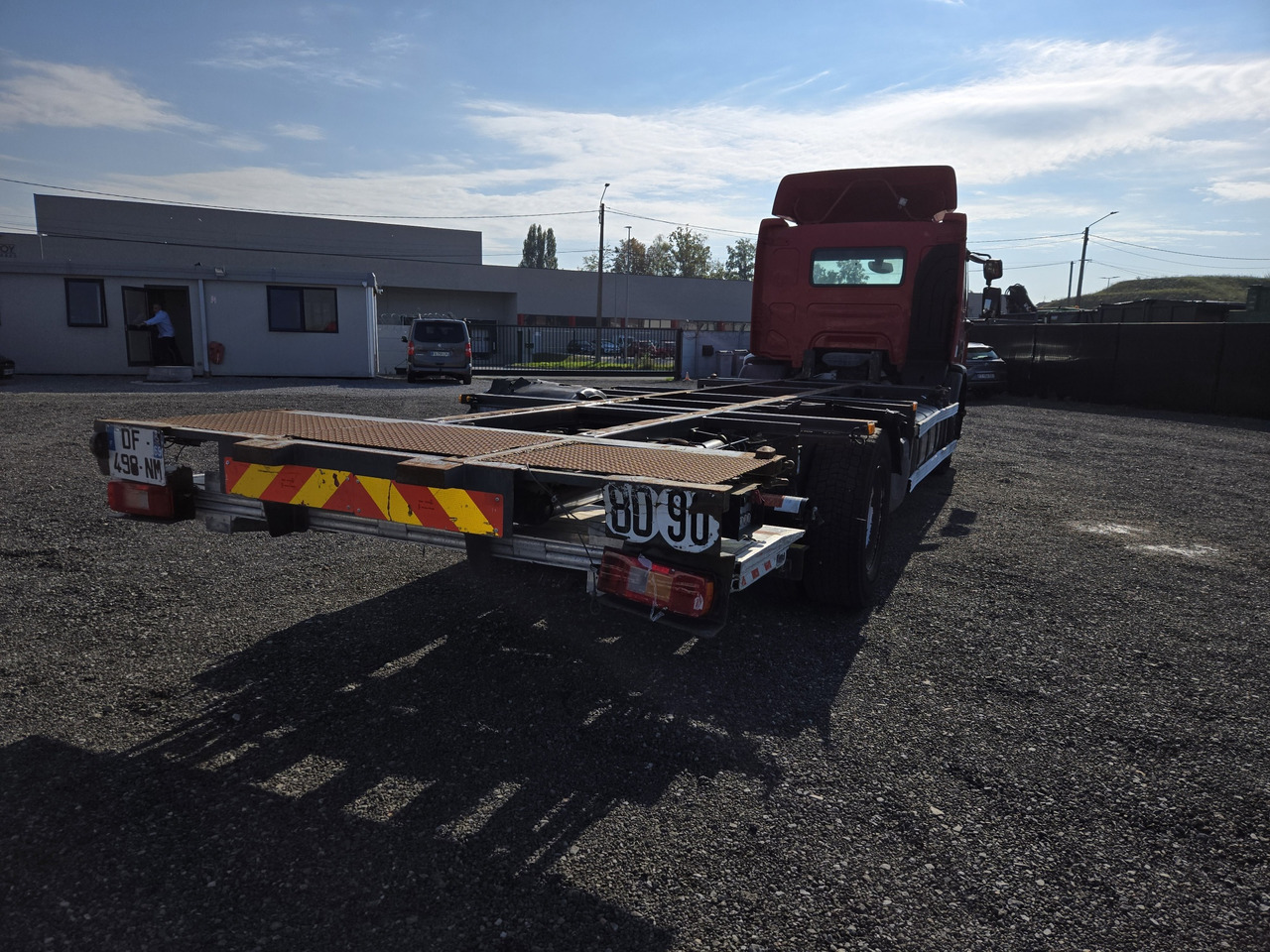 Camion porte-conteneur/ Caisse mobile Renault 320DXI