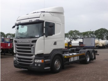 Camion porte-conteneur/ caisse mobile Scania R410 HIGHLINE,SCR