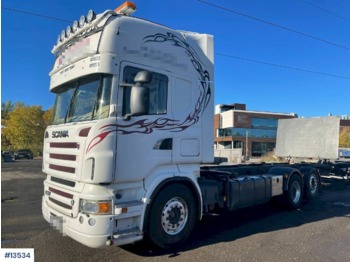 Camion porte-conteneur/ caisse mobile Scania R500