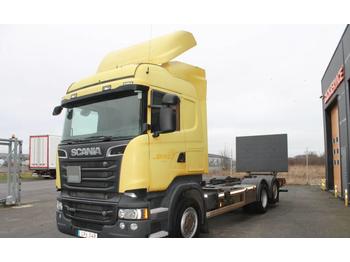 Camion porte-conteneur/ caisse mobile Scania R520 EURO 6