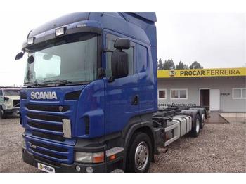 Camion porte-conteneur/ caisse mobile Scania R R 420