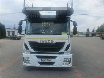 Camion porte-voitures Iveco +trailer Rolfo Pegasus from 2013