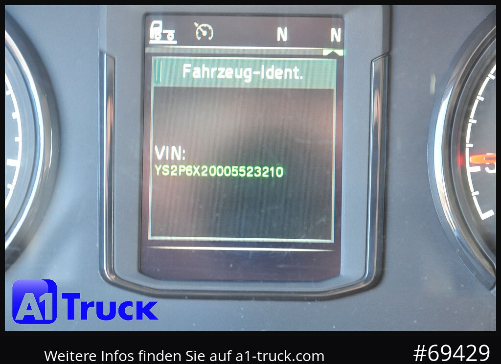 Camion pour le transport de boissons SCANIA P 320 P 6x2,, Getränke, Lenkachse, LBW: Dhollandia DHLM 30