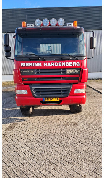 Camion - système de câble Ginaf X 4345 TSV 8X6
