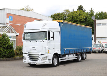 Camions bâche Daf XF 510 E6 Plane Hubdach Retarder Liftachse