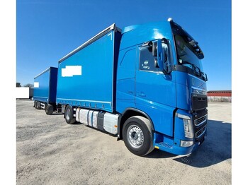 Camions bâche Volvo FH 500 Edscha Gardine Stapleraufnahme AHK