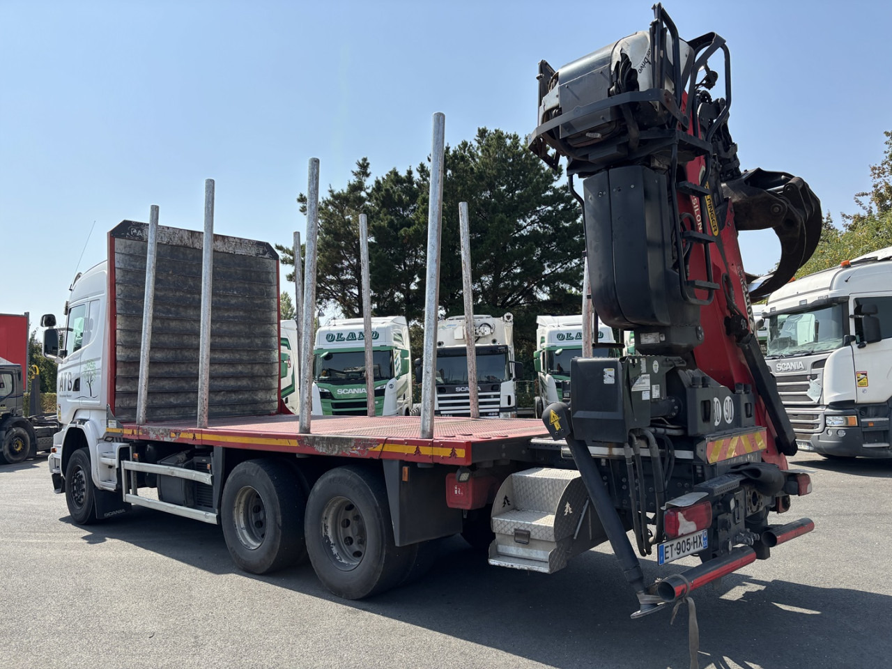 Châssis cabine SCANIA R 580 CB6x4HHZ