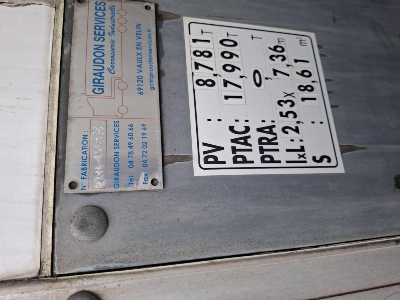 Châssis cabine SCANIA SCANIA P250 Fourgon Hayon