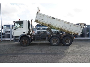 Camion benne DAF CF 85.340 6X4 3 SIDE TIPPER MANUAL GEARBOX STEEL SUSPENSION 268.000KM: photos 1