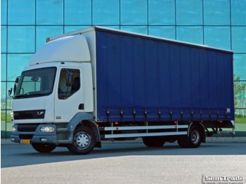 Camion à rideaux coulissants DAF FA LF55.180 EURO 3 BLADGEVEERD SUPER BAK 92.500 KM !!!!: photos 1