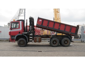 Camion Ginaf X3331/430 6X6 3 SIDE TIPPER WITH TIRRE 181 CRANE: photos 1