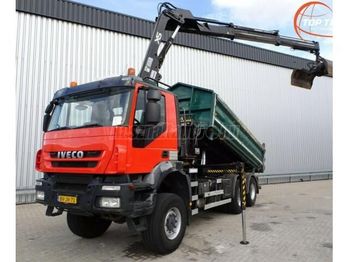 Camion benne, Camion grue IVECO 380 T 41 Darus: photos 1