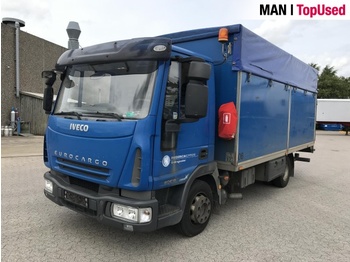 Camion à rideaux coulissants IVECO EUROCARGO 80 E 18: photos 1