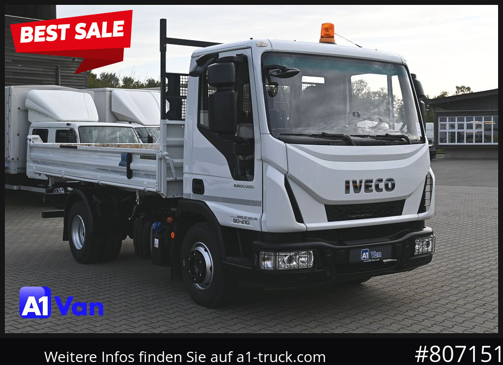 Camion IVECO Eurocargo 80E21 Kipper, Meiller, Klima, 2x AHK