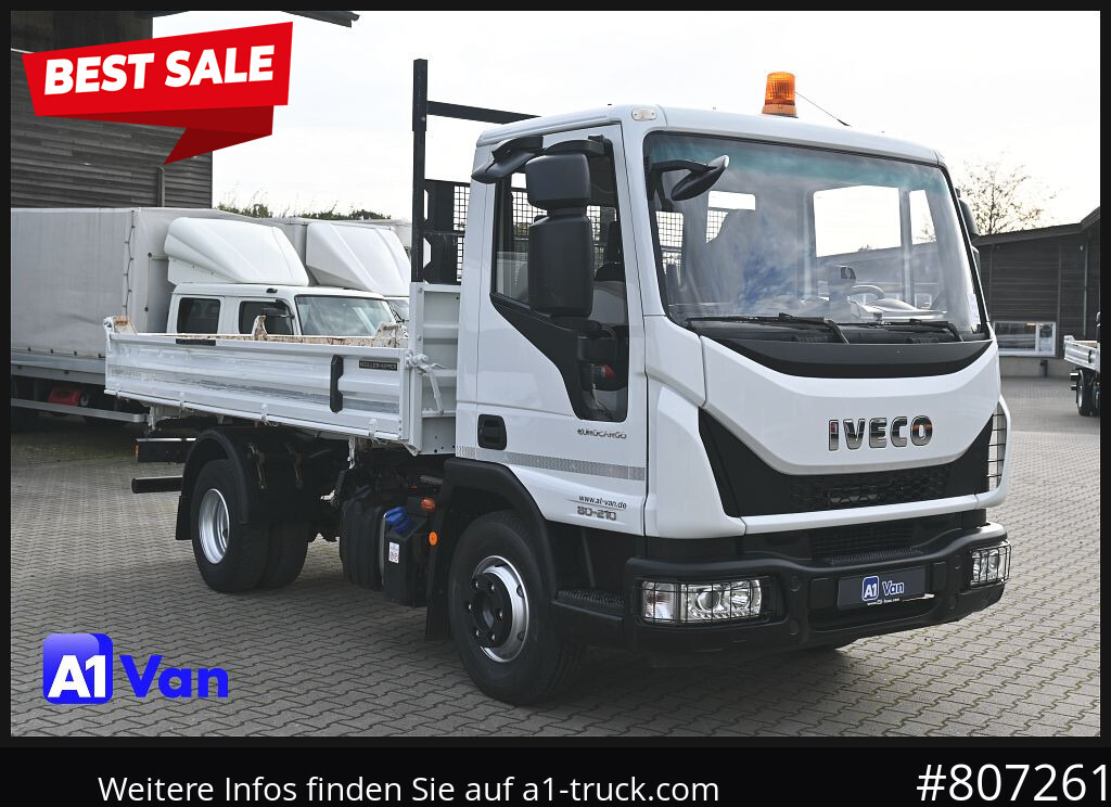 Camion IVECO Eurocargo 80E21 Kipper, Meiller, Klima, 2x AHK