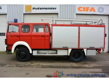 Camion fourgon Iveco 120 - 23 AW LF16 4x4 V8 nur 10.298 km- Feuerwehr: photos 1