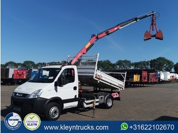 Camion benne Iveco 65C18 DAILY fassi f38a22: photos 1