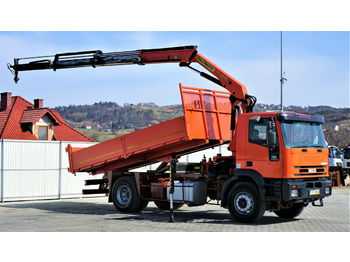 Camion benne Iveco EUROTECH 270 Kipper 5,20m + Kran*4x2*Topzustand: photos 1