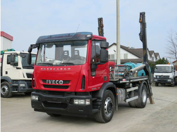 Camion multibenne Iveco EuroCargo ML 180E25K Absetzkipper Deutsch, 1Hd.: photos 1