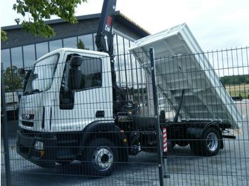 Camion benne Iveco Eurocargo 12E18 Kipper/Kran/Hiab: photos 1