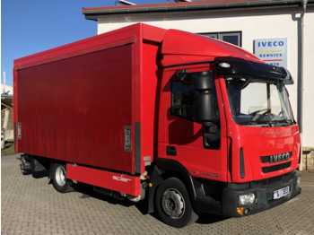Camion pour le transport de boissons Iveco Eurocargo ML120EL22 Getränke Plane + LBW Klima: photos 1