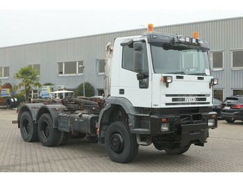 Camion ampliroll Iveco MP260E38W 6x6. Multilift LHS-260.46, Anbauplatte: photos 1