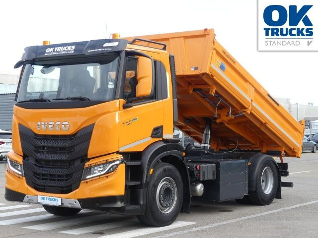 Camion benne Iveco S-Way AD190S40/P CNG 4x2 Meiller AHK Intarder: photos 2