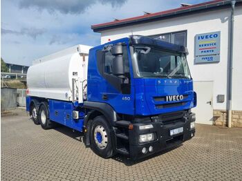Camion citerne Iveco Stralis AT260S45Y/PS 6x2 Lindner&Fischer 3 Kam.: photos 1