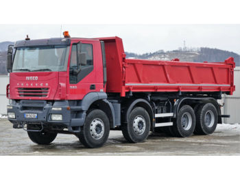 Camion benne Iveco  Trakker 380 * Kipper 7,00m + BORDMATIC *8x4*: photos 1