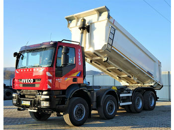 Camion benne Iveco Trakker 450 Kipper * 8x4 !! *: photos 1