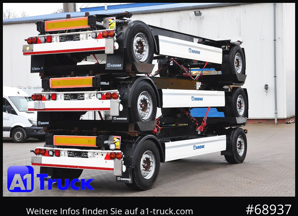 Camion KRONE 3 er Paket Standard BDF, Bj  2017  SAF Achse