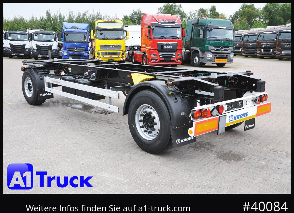 Camion KRONE AWF 18, BDF Anhänger, Standard