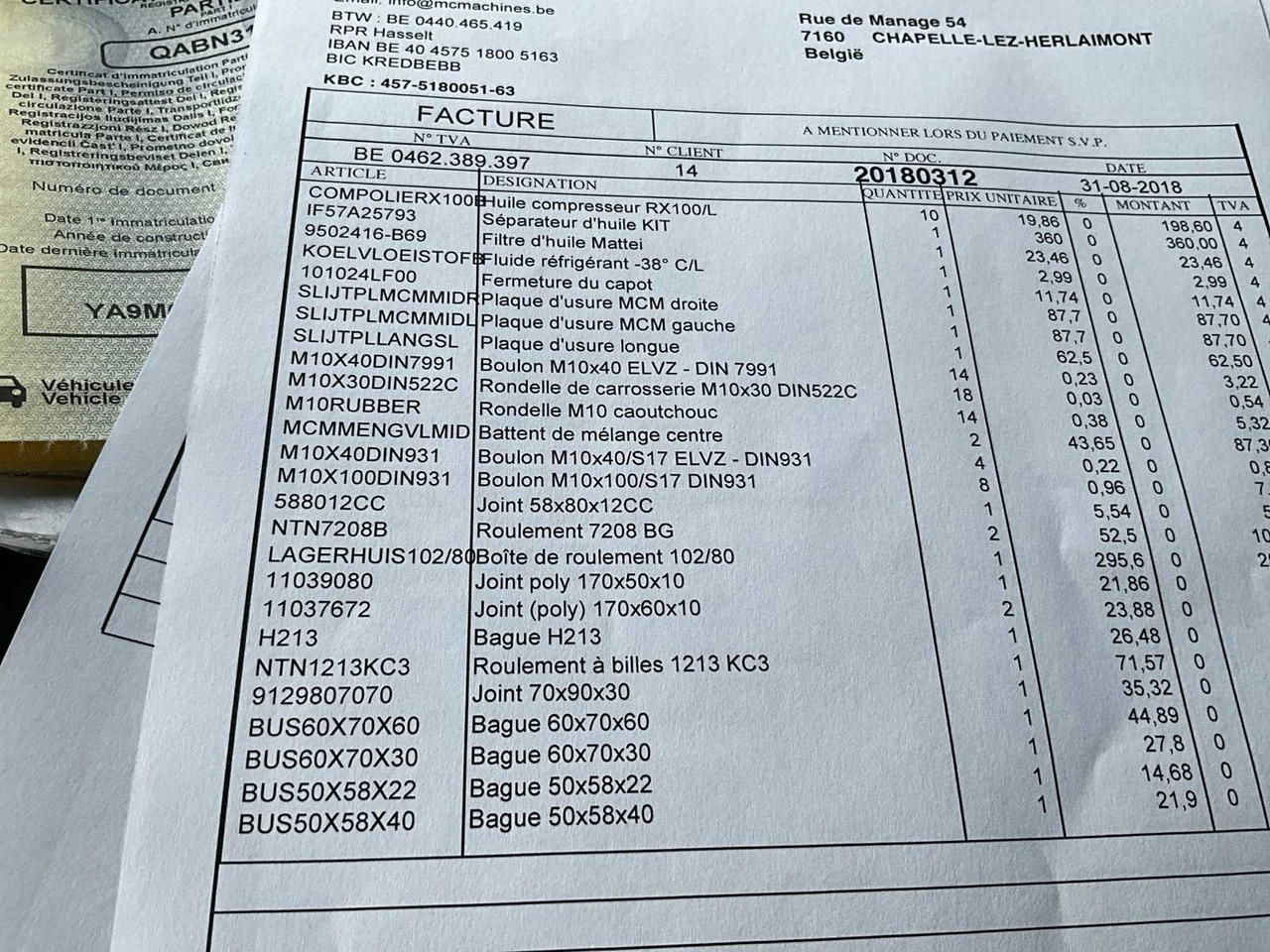 Camion KWB P-393-STI-H3 CHAPEOPLEGGER