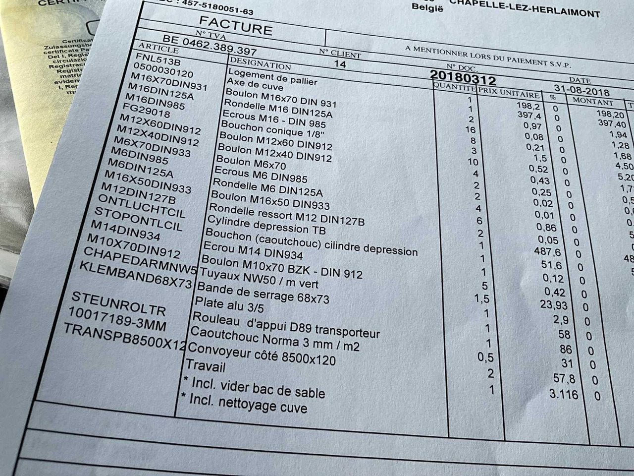 Camion KWB P-393-STI-H3 CHAPEOPLEGGER