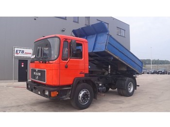 Camion benne MAN 18.272 (STEEL SUSPENSION / 6 CYLINDER ENGINE WITH MANUAL PUMP): photos 1