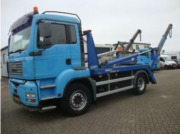 Camion porte-conteneur/ Caisse mobile MAN 18-350 hyvalift12 ton: photos 1
