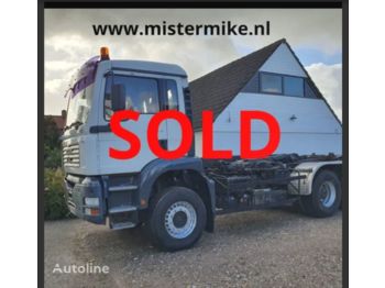 Camion porte-conteneur/ Caisse mobile neuf MAN 26.350, Full Spring, New tyres, Belgium: photos 1