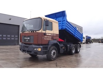 Camion benne MAN 26.414 (6 CYLINDER WITH ZF-GEARBOX / FULL STEEL SUSPENSION): photos 1